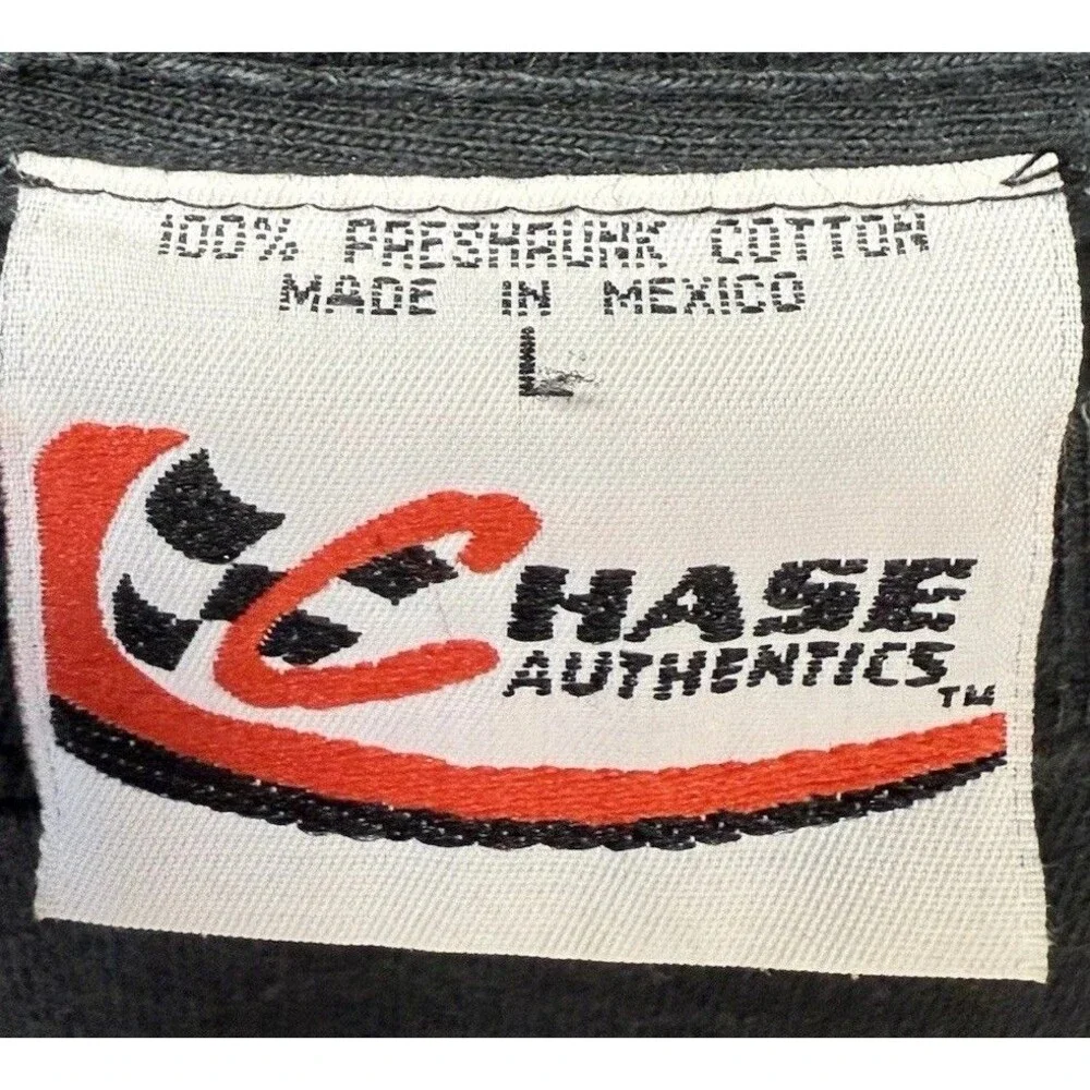 Vtg NASCAR Dale Earnhardt Jr Chase Authentics Size Large Some Discoloration